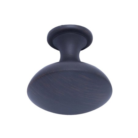 SOUTH MAIN HARDWARE 1-1/4 in. Oil Rubbed Bronze Modern Round Cabinet Knob 25PK SH5305-ORB-25